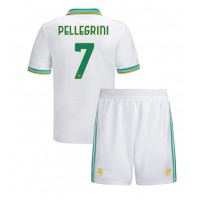 AS Roma Lorenzo Pellegrini #7 Tredje Dräkt Barn 2025-26 Kortärmad (+ Korta byxor)